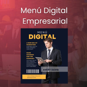 Menú Digital Empresarial